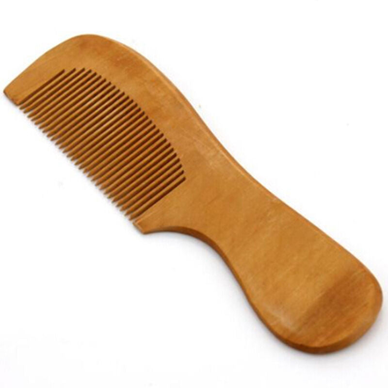 Portable Anti-static Health Care Hair Massage Head Wooden Comb Highqualit.l8