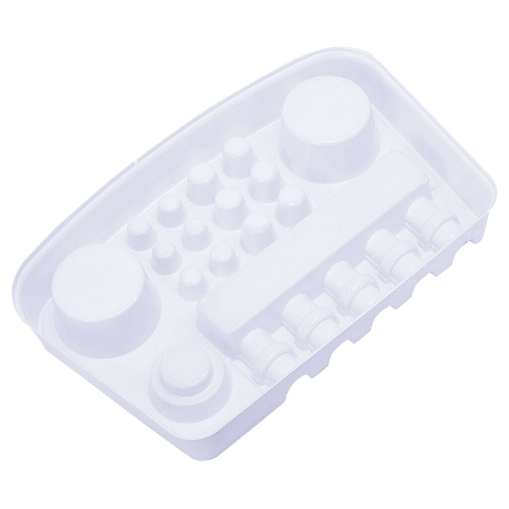 Set of 10 Disposable Ink Holders for Microblading Pigment Glue for