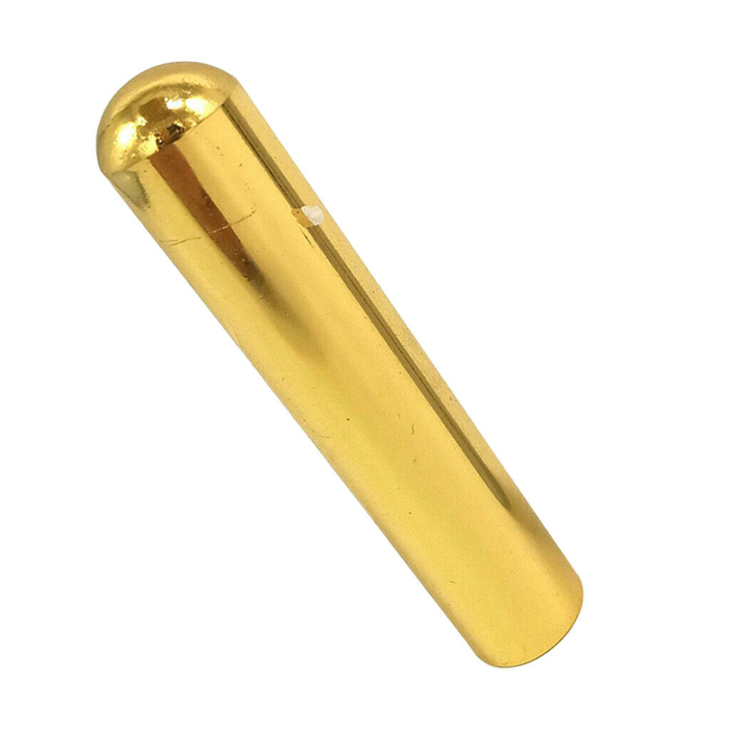 Solid Steel Guitar Slide Dobro Chrome Acoustic Tonebar for Accessories