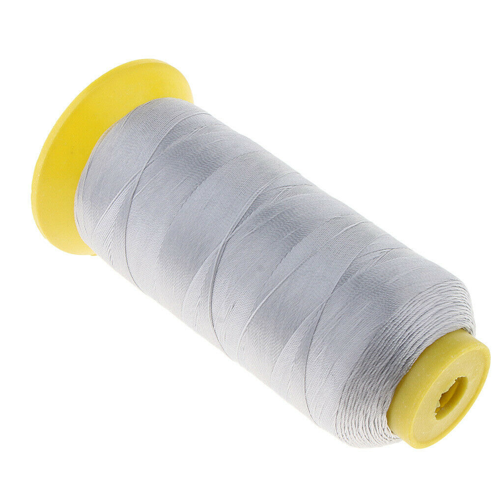 Strong 210D Bonded Nylon Sewing Thread for DIY Leather Craft 900m Light Gray