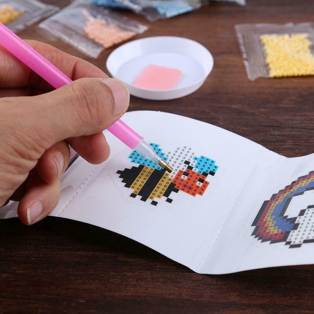 DIY Full Drill Cute Cartoon Diamond Painting Cross Stitch Craft Kids Gift @