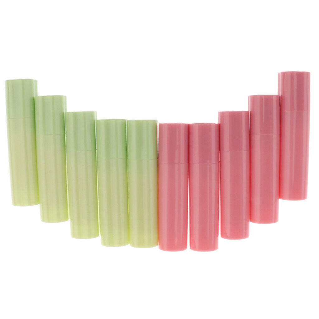 10 Pieces 4g Empty Lip Balm DIY Tubes Cosmetics Containers Lipstick Bottles