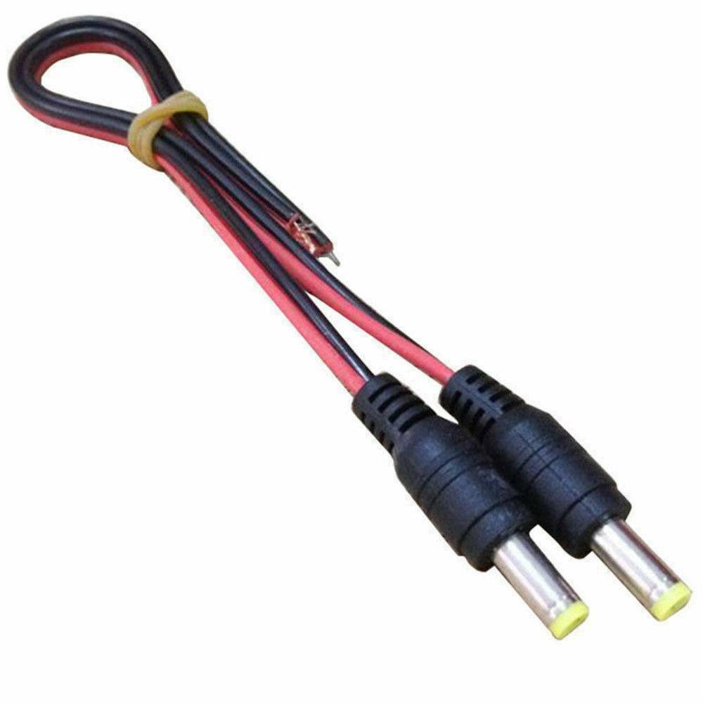 10 x 5.5x2.1mm Male&Female DC 12V Power Socket Jack Plug Connector Cable Wire