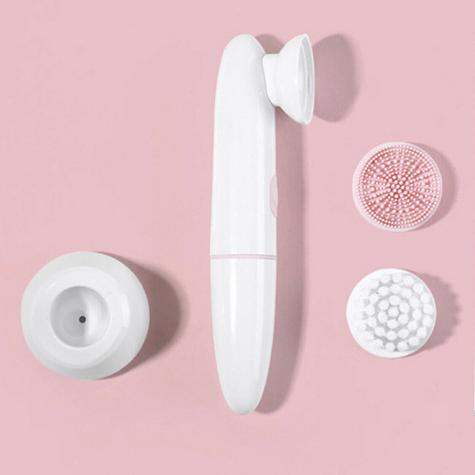 2 in 1 Electric Facial Cleansing Brush Acne Waterproof Massaging Massager