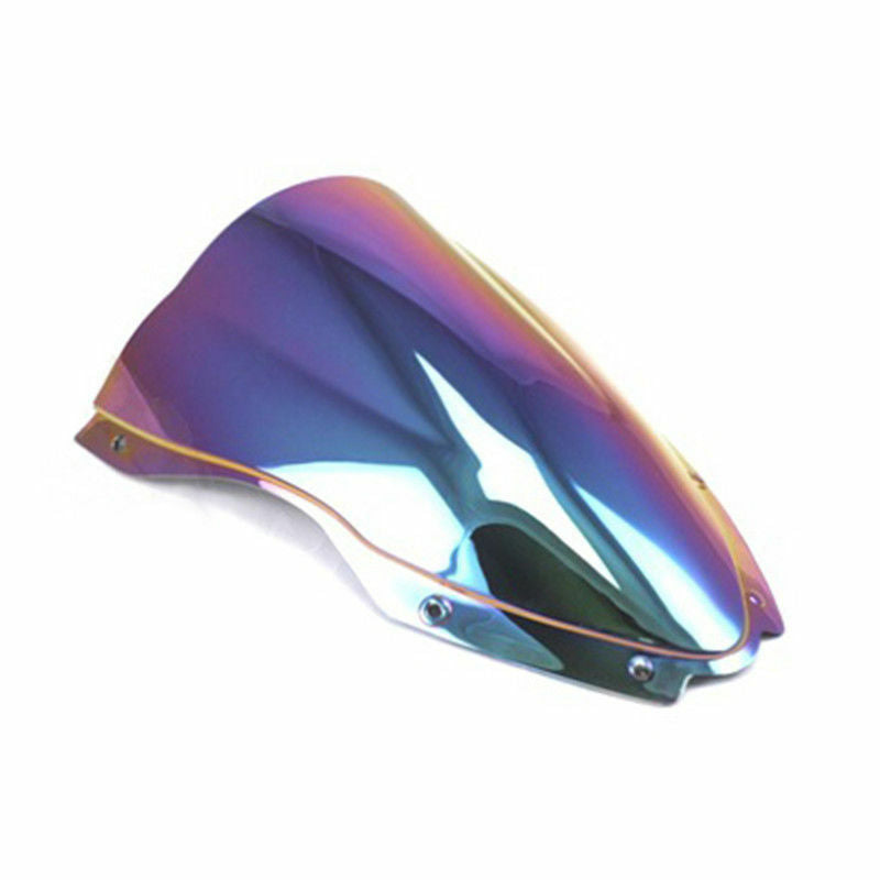 Dark  Motorcycle Double Bubble Windshield for Kawasaki Ninja ZX10R ZX 10R 16-18