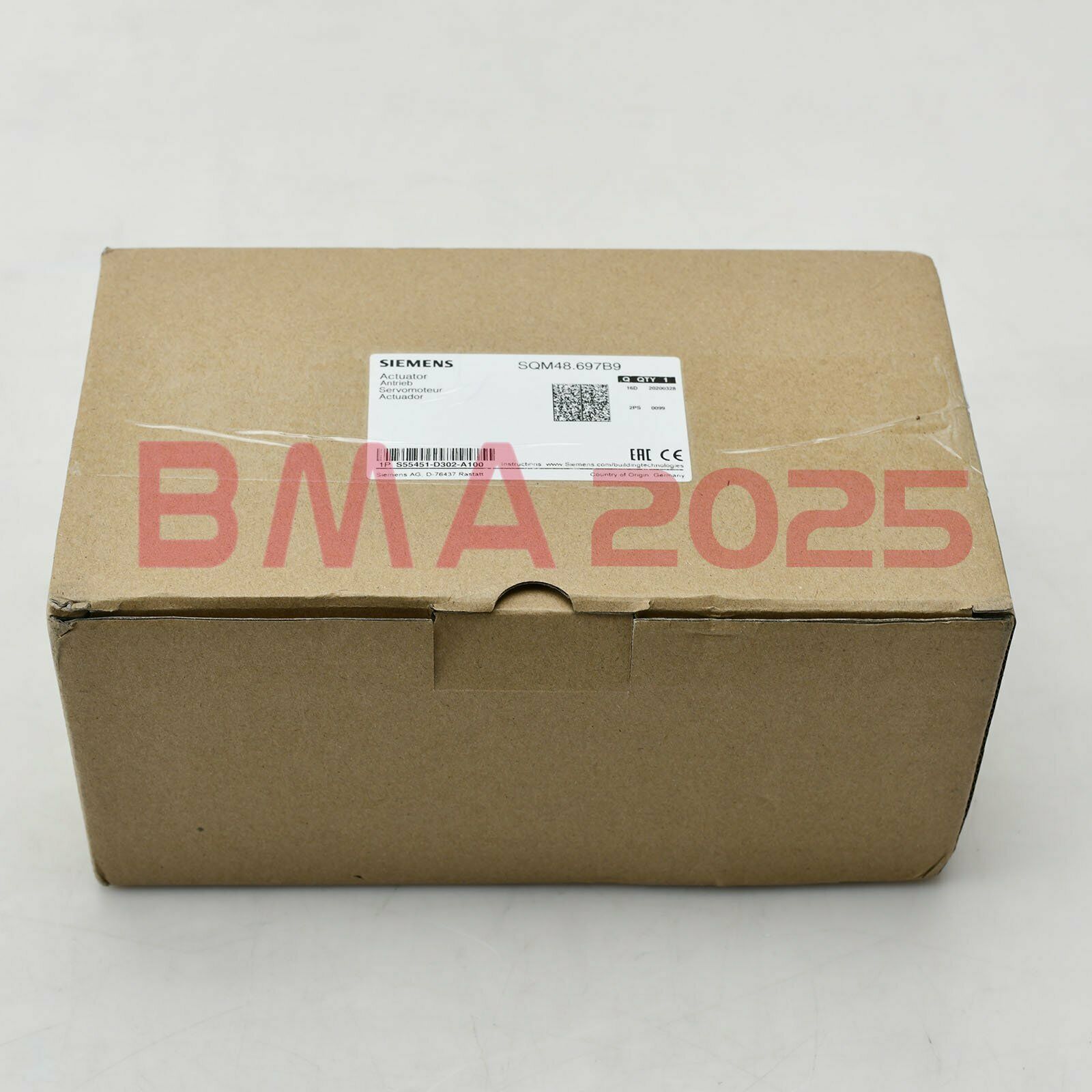 Brand New Combustion Actuator SQM48.697B9 1 year warranty DHL free Ship SM9T