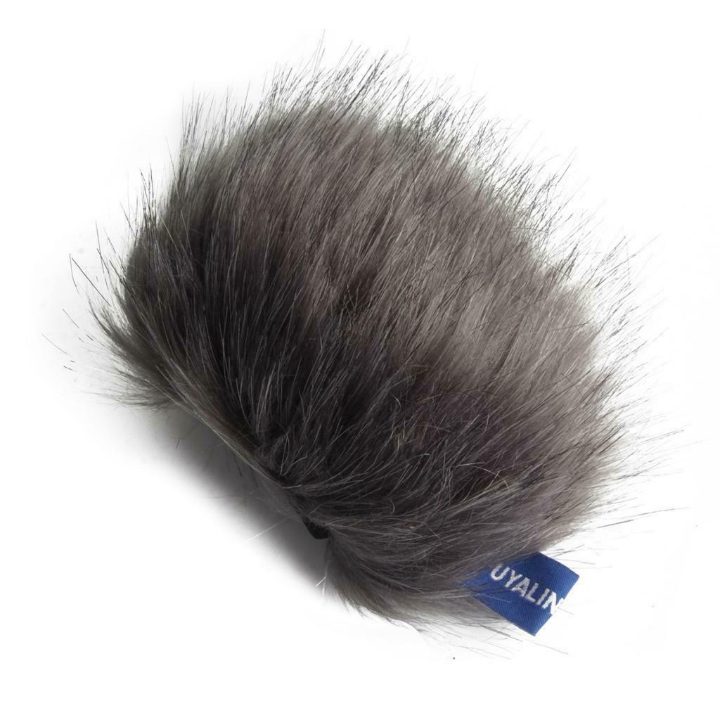 Outdoor Mic Furry Windscreen Muff Cover for Tascam DR-44WL Stereo Microphone