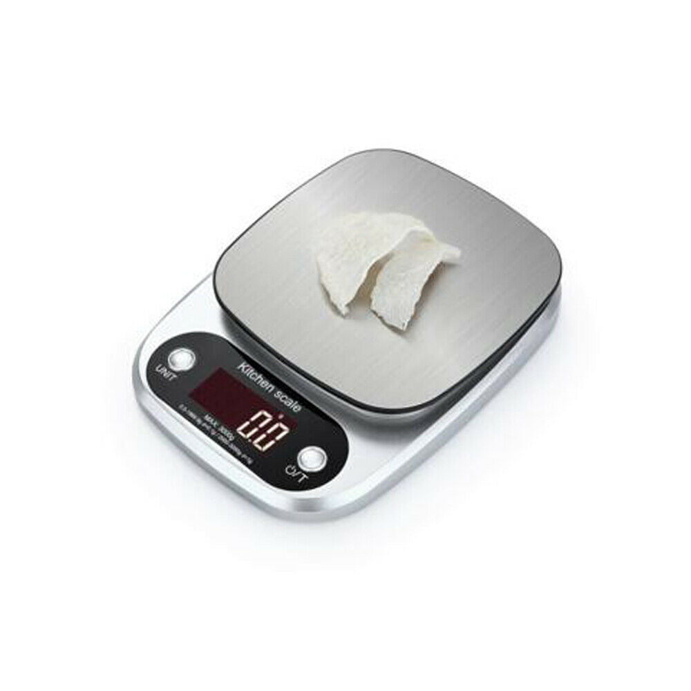 Kitchen Electronic Scale 0.1g Food Stainless Steel Precision Platform Scale