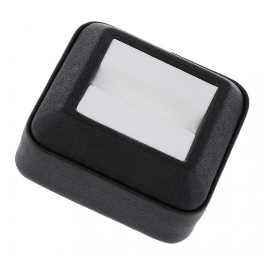 Portable Gem Genstones Display Box Case Rings Jewelry Holder Organizer 55mm