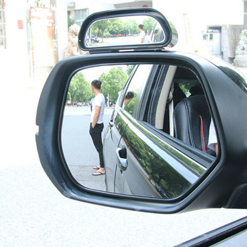 Blind Spot Mirror Car Reverse Parking Wide Angle Convex Rear View Mir JD