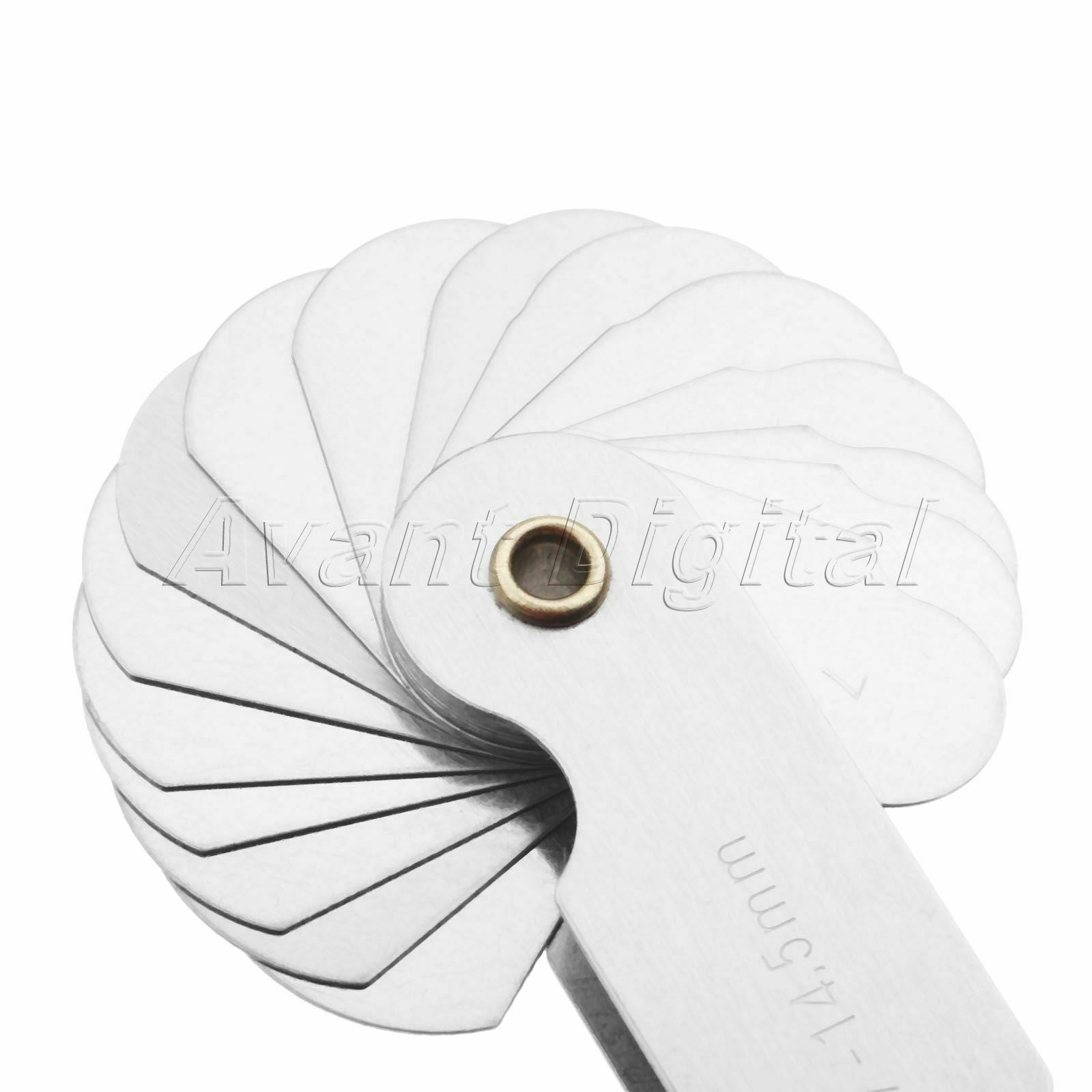 Professional 32 Blades R7-14.5mm Radius Gauge Gage Machinists Measuring Tool New