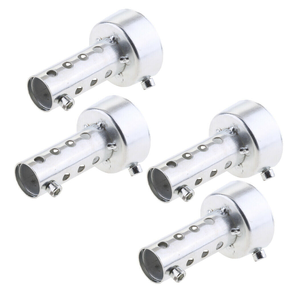 4pcs Universal Exhaust Silencer Exhaust Pipe for 47mm-49mm Pipe Silencer