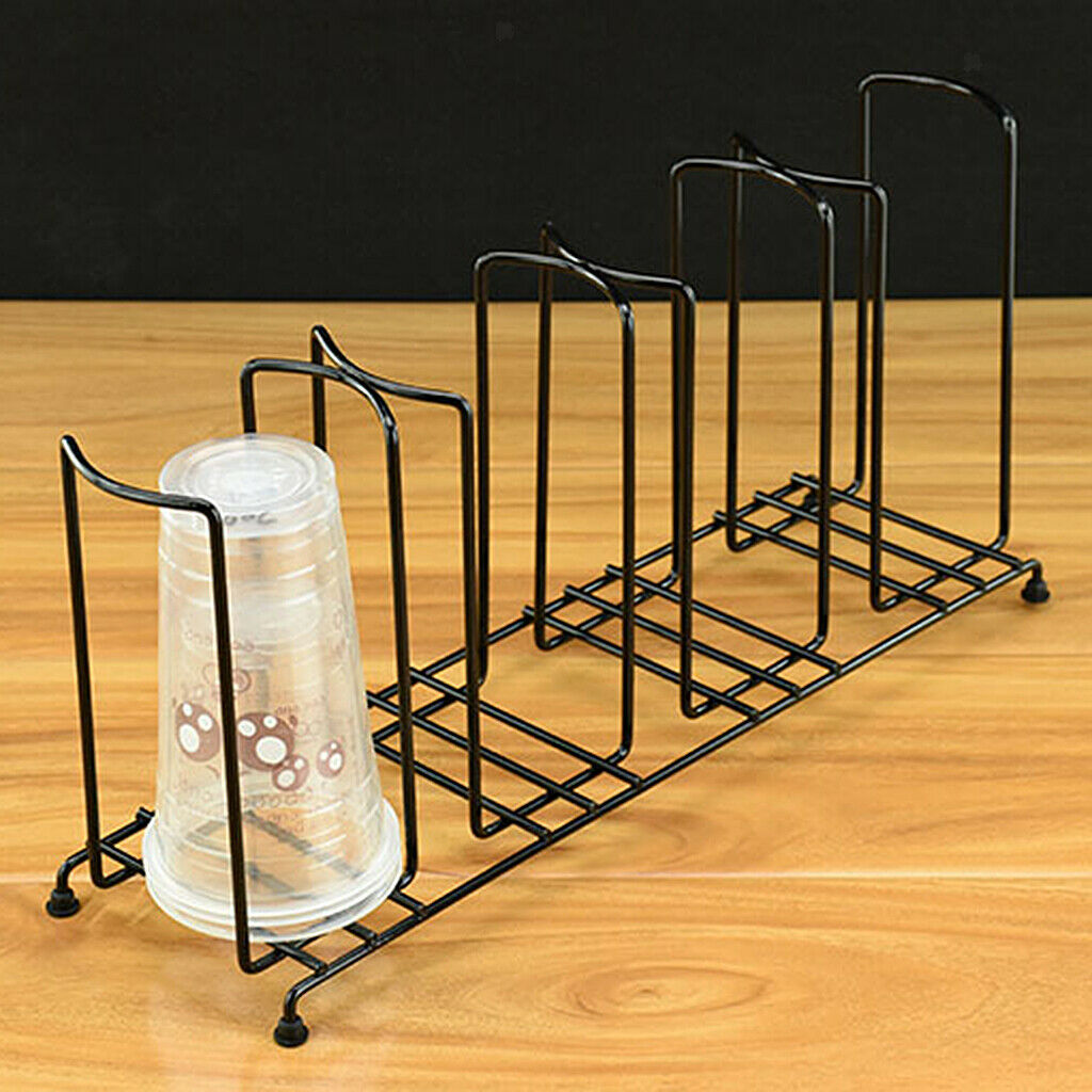 4 Battery Paper Cup Dispenser Cup Lid Holder