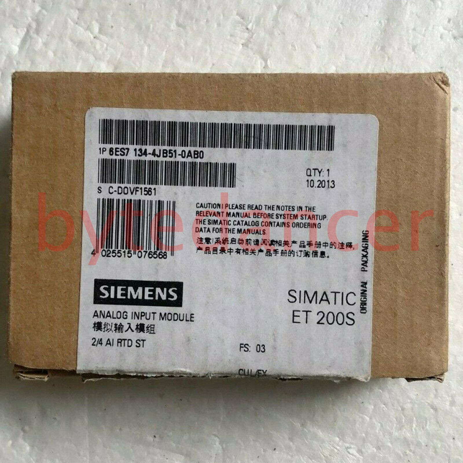 1PC New 6ES7 134-4JB51-0AB0 One year warranty Fast  SM9T