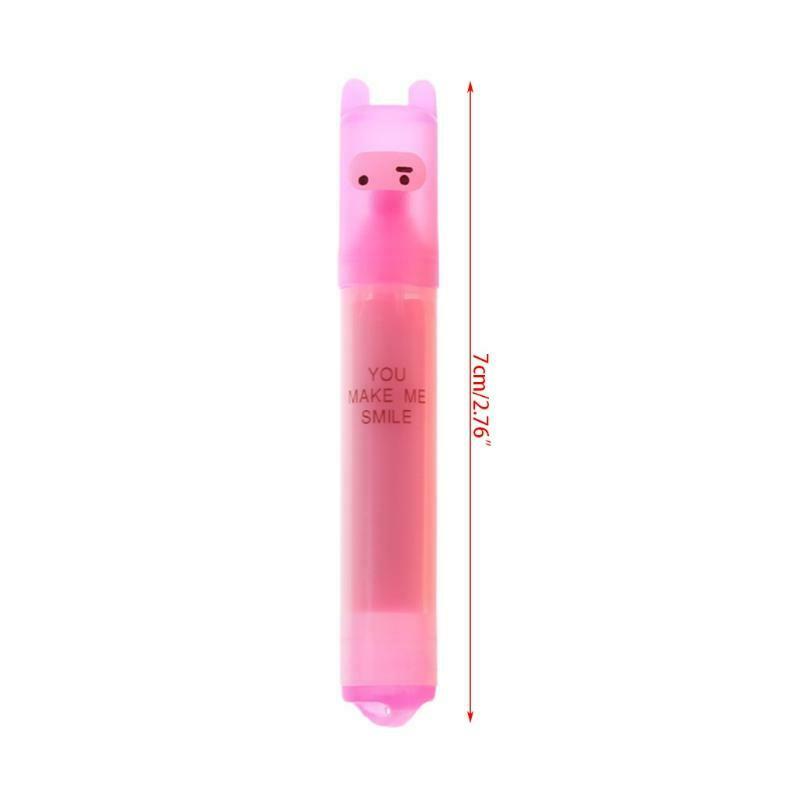 6x Korean Creative Mini Highlighter Lovely Cartoon Marking Pen Office Stationery