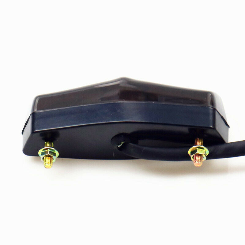 Smoke LED Tail Brake Stop Light Dual Sports Off Road ATV Dirt Cruiser Choppers