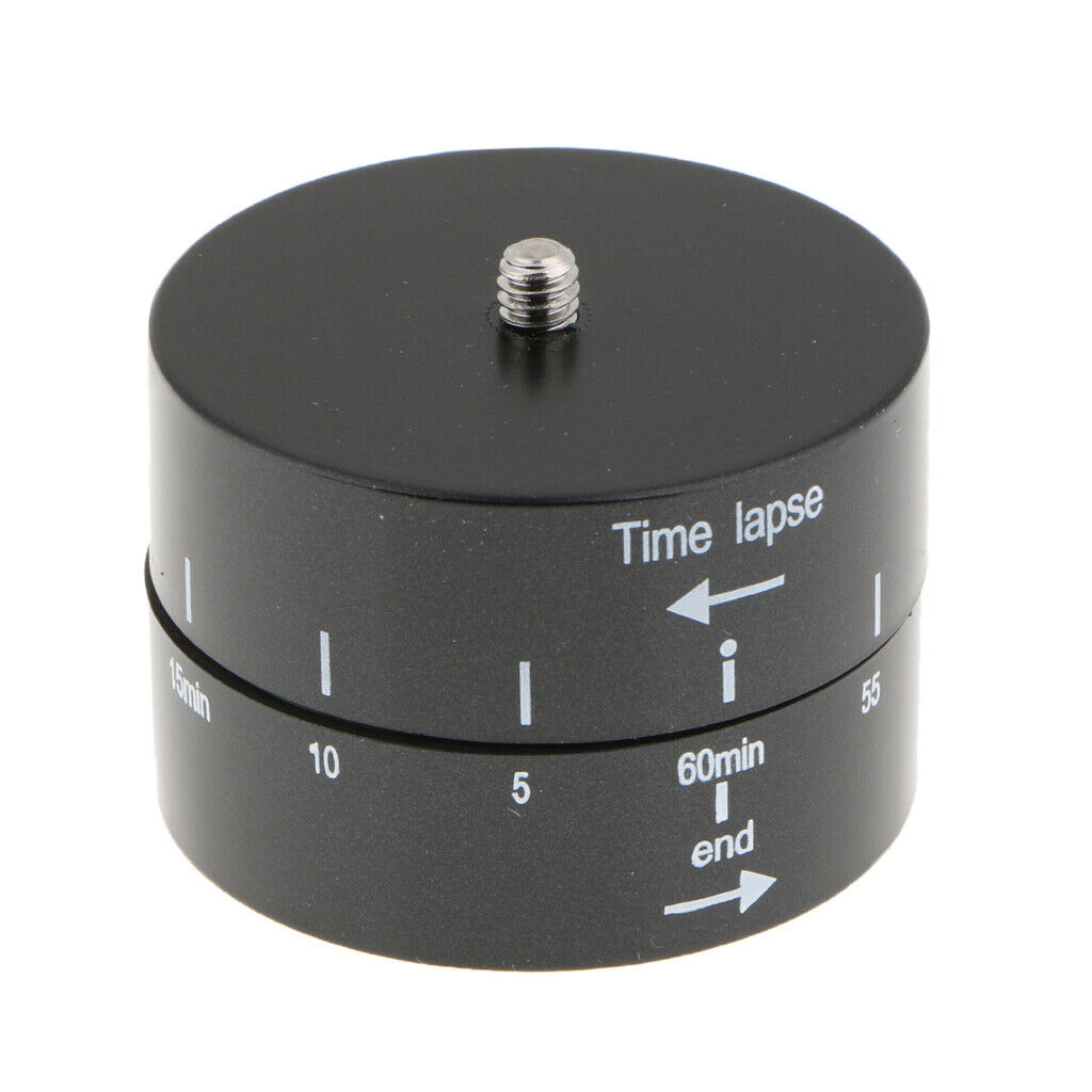 360° Time Lapse Tripod Head Stabilizer Adapter for Camera Mobile Phone