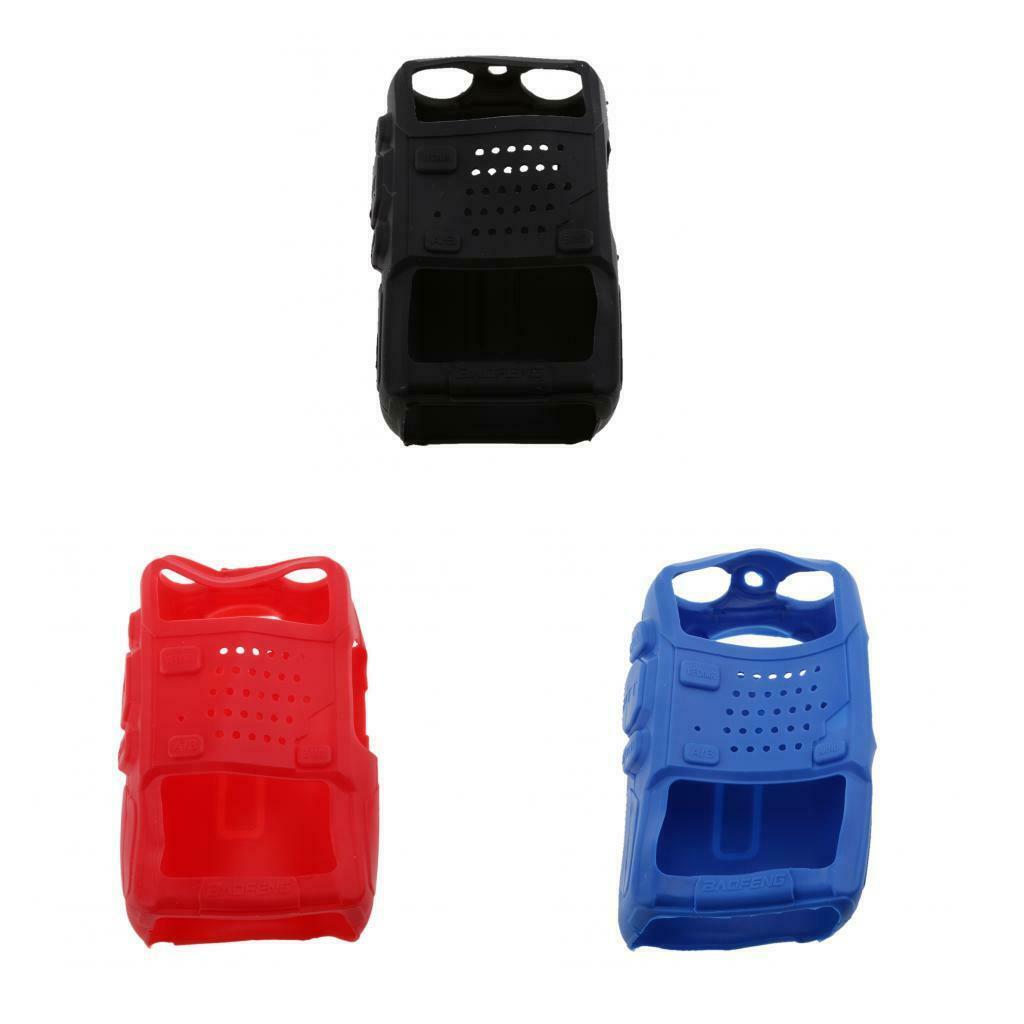 3x Rubber Soft Handheld Case Cover For Baofeng UV-5R UV5R+ UV-5RE Plus Radio