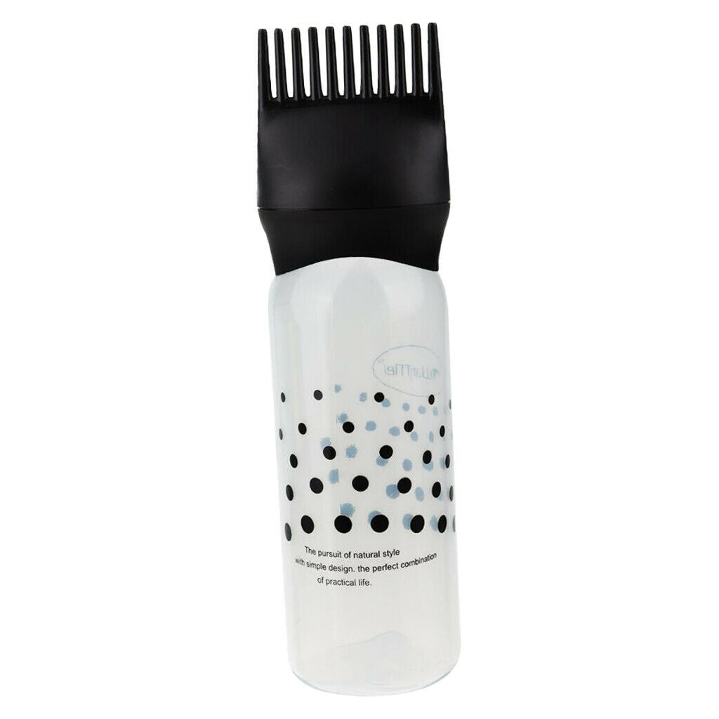 2x 120ml Empty Hair Dye Color Bottles Perming Tint Highlight Applicators