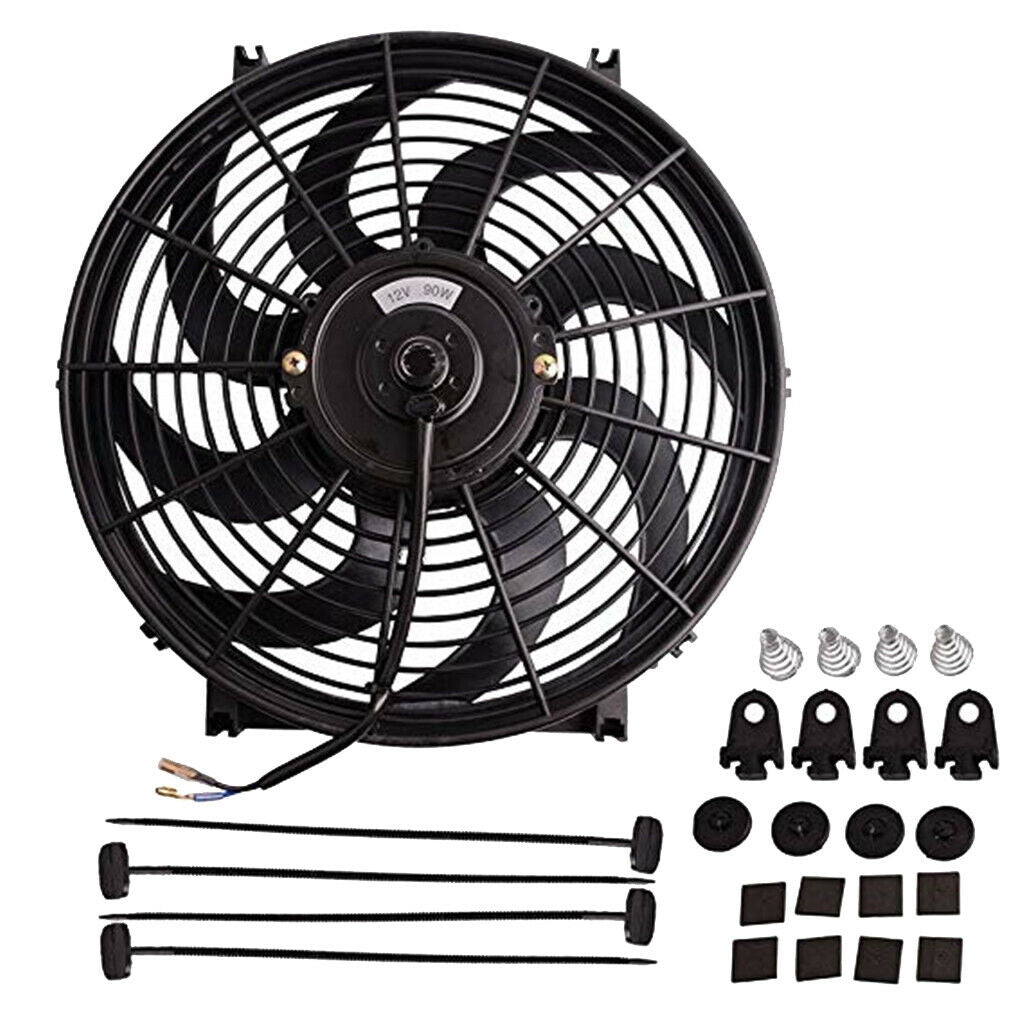 Universal 14 "Electric Cooling Fan 2250CFM Electric Motor Fan For Cars