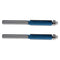 Pack of 2 Metal Tipped 6mm Shank Flush Trim Router Bit Cutter Tool Kit