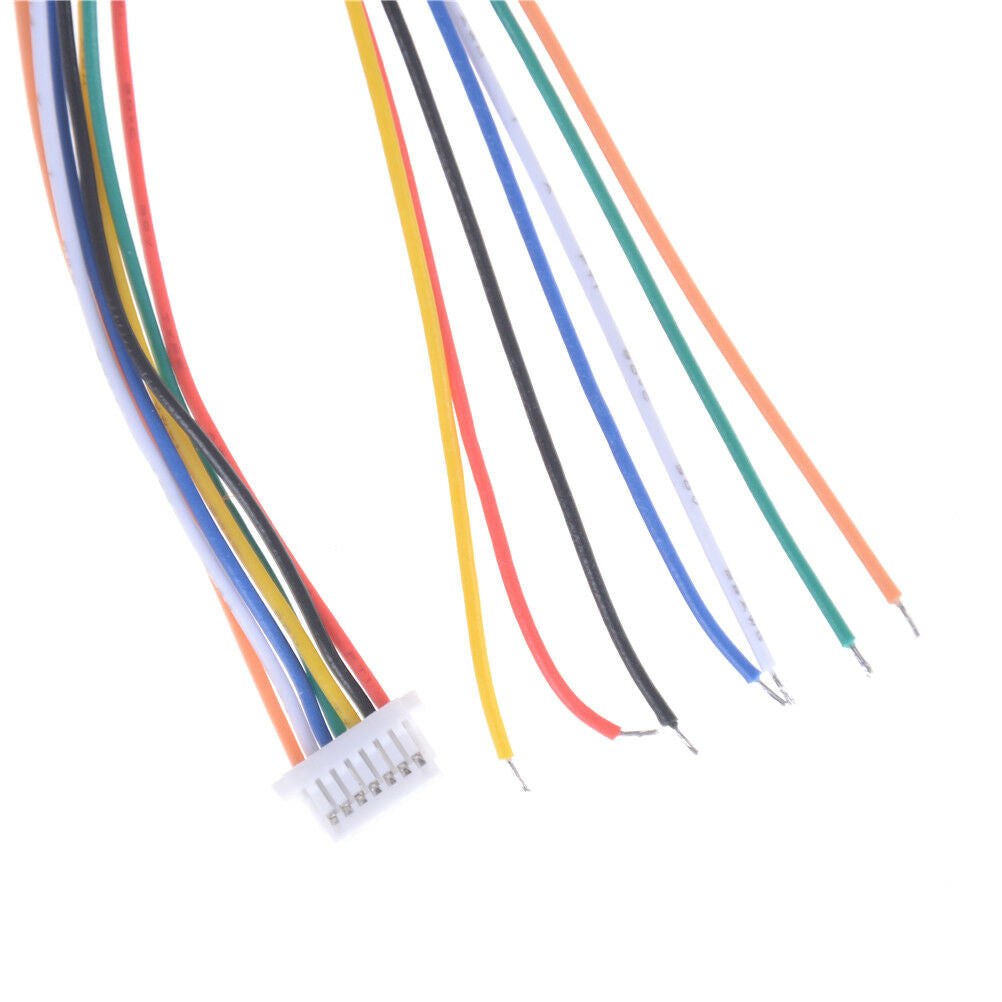 5Pcs Mini Micro JST 1.0 SH 1.0mm 7-Pin Connector Plug With Wires Cables 1.l8