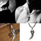 Trendy Stainless Steel Domineering Wolf Tooth Shape Pendant Necklace Jewelryã€ Tt