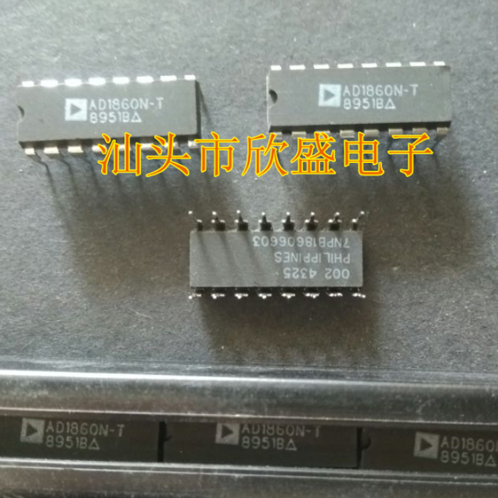 1PCS  IC ANALOG DEVICES DIP-16 AD1860N-T AD1860NT