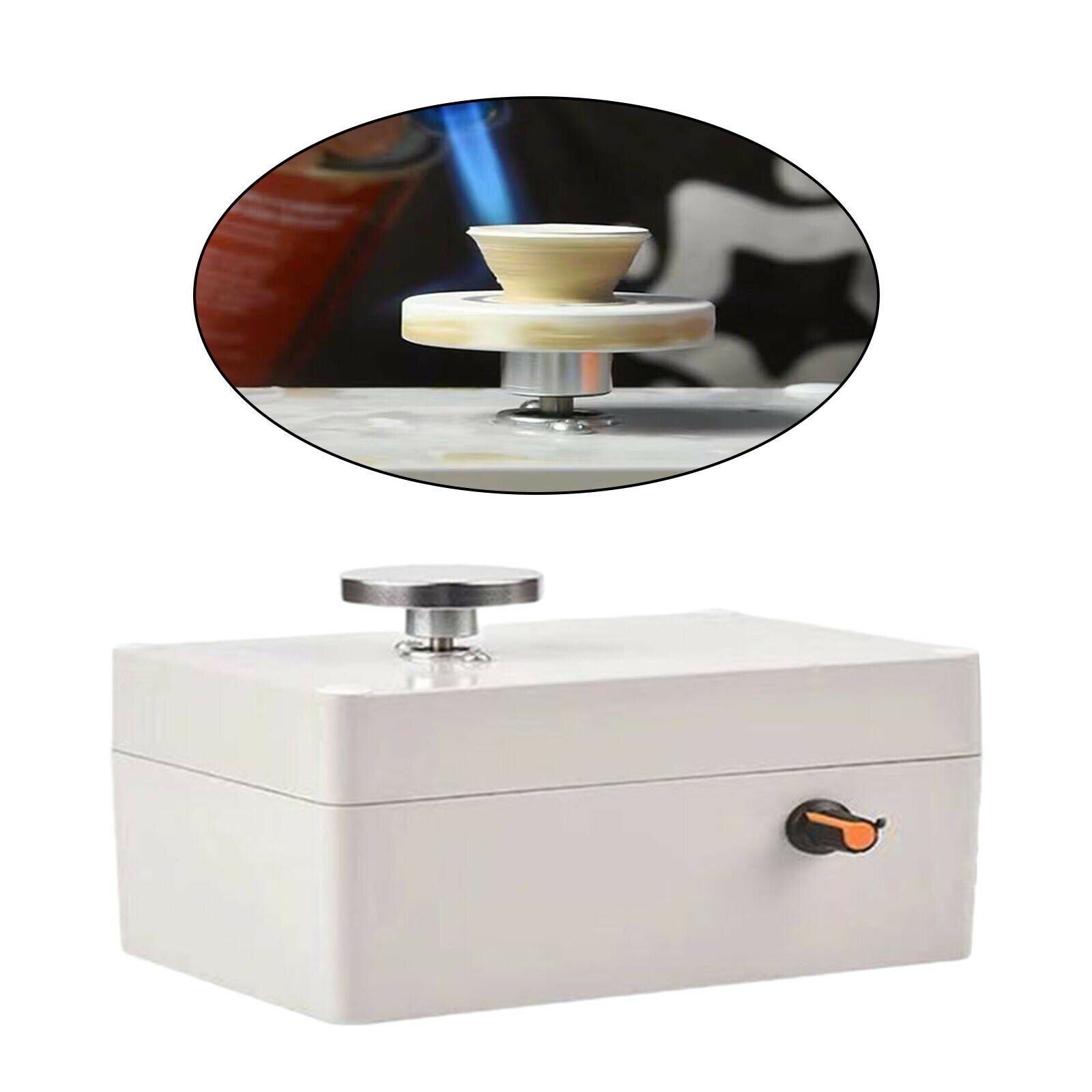 Metal Electric Pottery Wheel 2000r 12V Forming Machine Art Children Adults