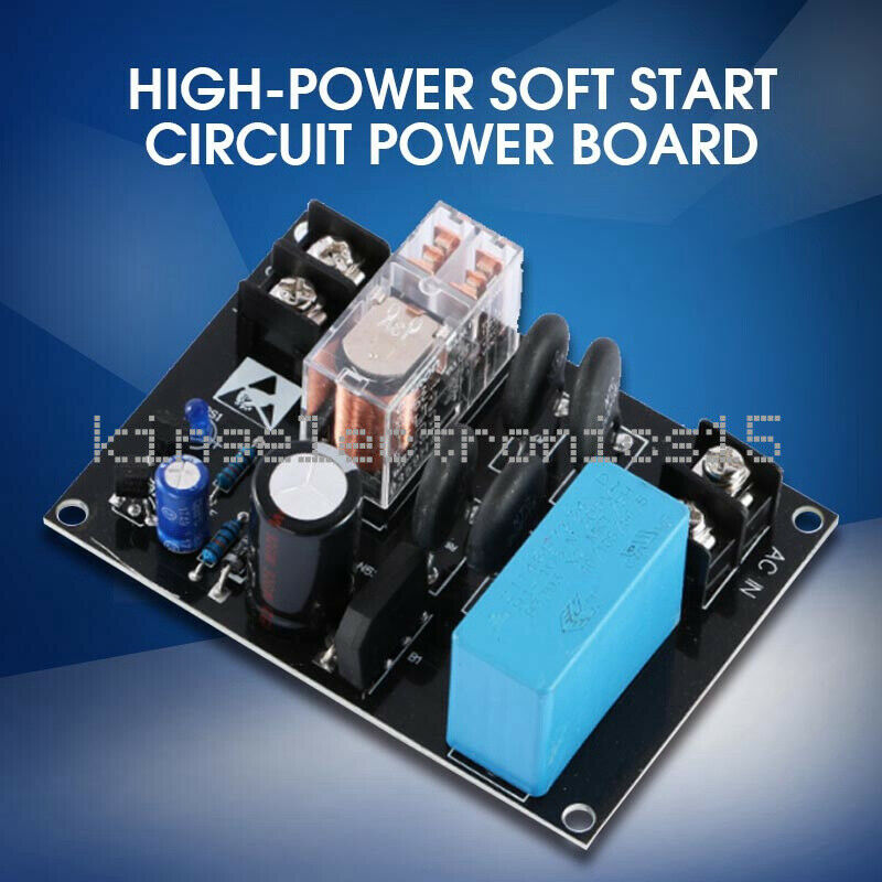 1PCS 5000W 100A High-Power Soft Start Circuit Power Board for Class A Amplifier