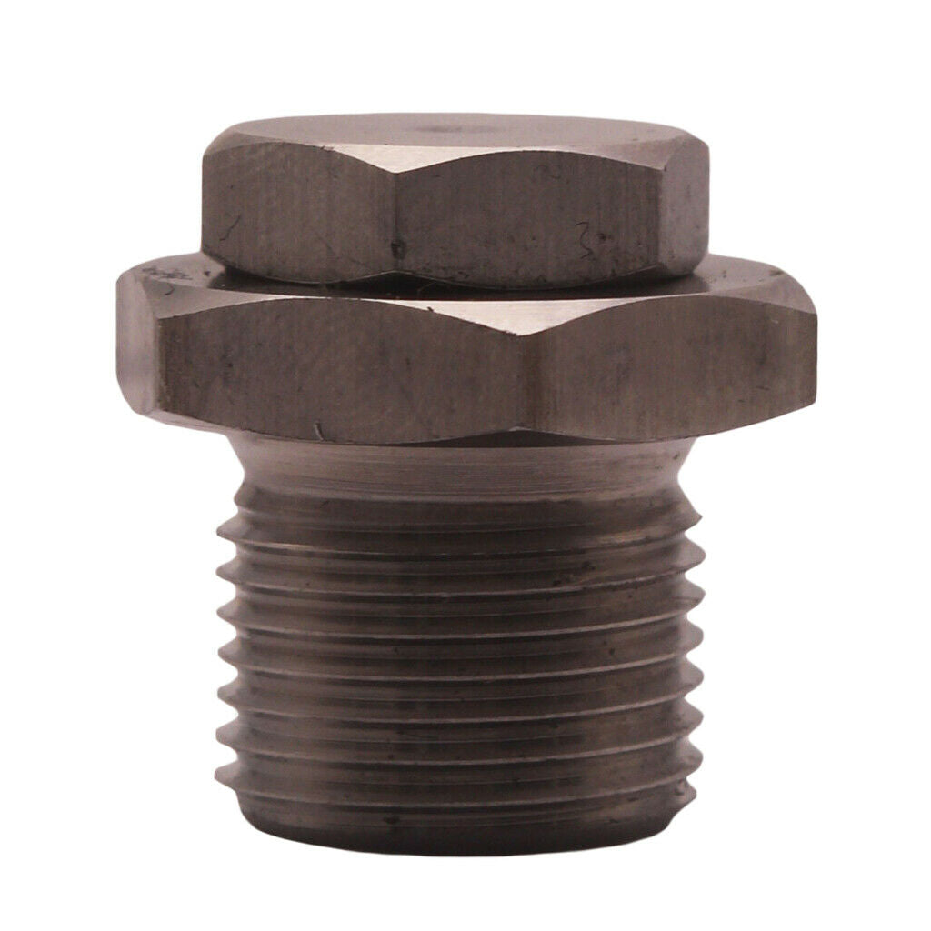 Stainless Oxygen Plug Reducer Adapter To Enclose M18x1.50 Oxygen Sensor Thread