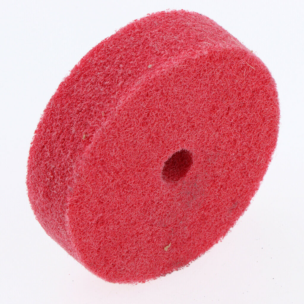 20mm Thick Red Fiber Grinding Wheel Abrasive Buffing Disc 10mm Bore Abrasive