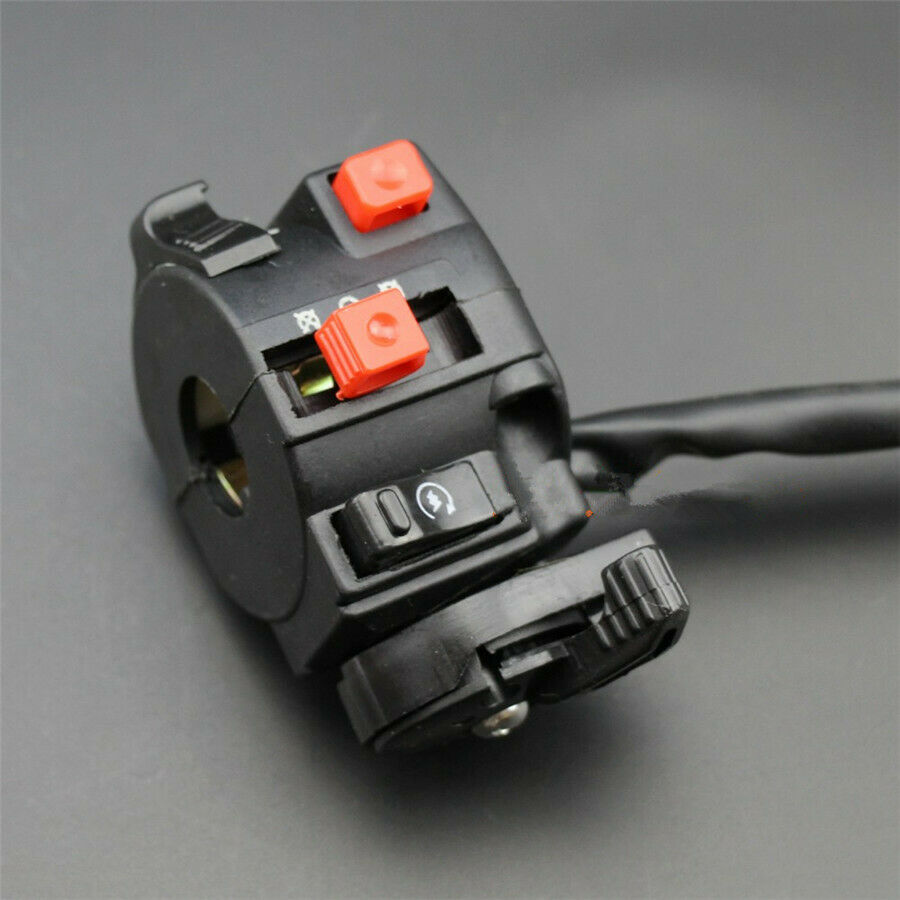 12V 7/8" Motorcycle ATV Handlebar Switch ON-Off Kill Start Headlight High / Low