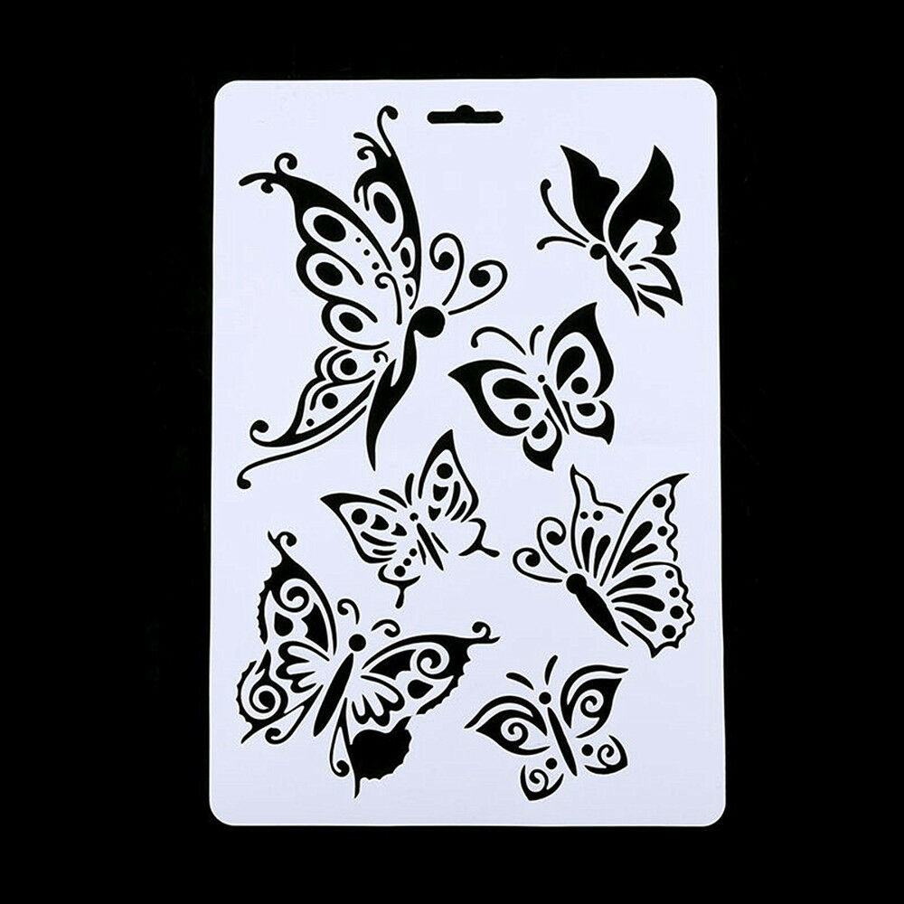Craft Butterfly Template Stencils Painting DIY For Scrapbooking Stamps Album