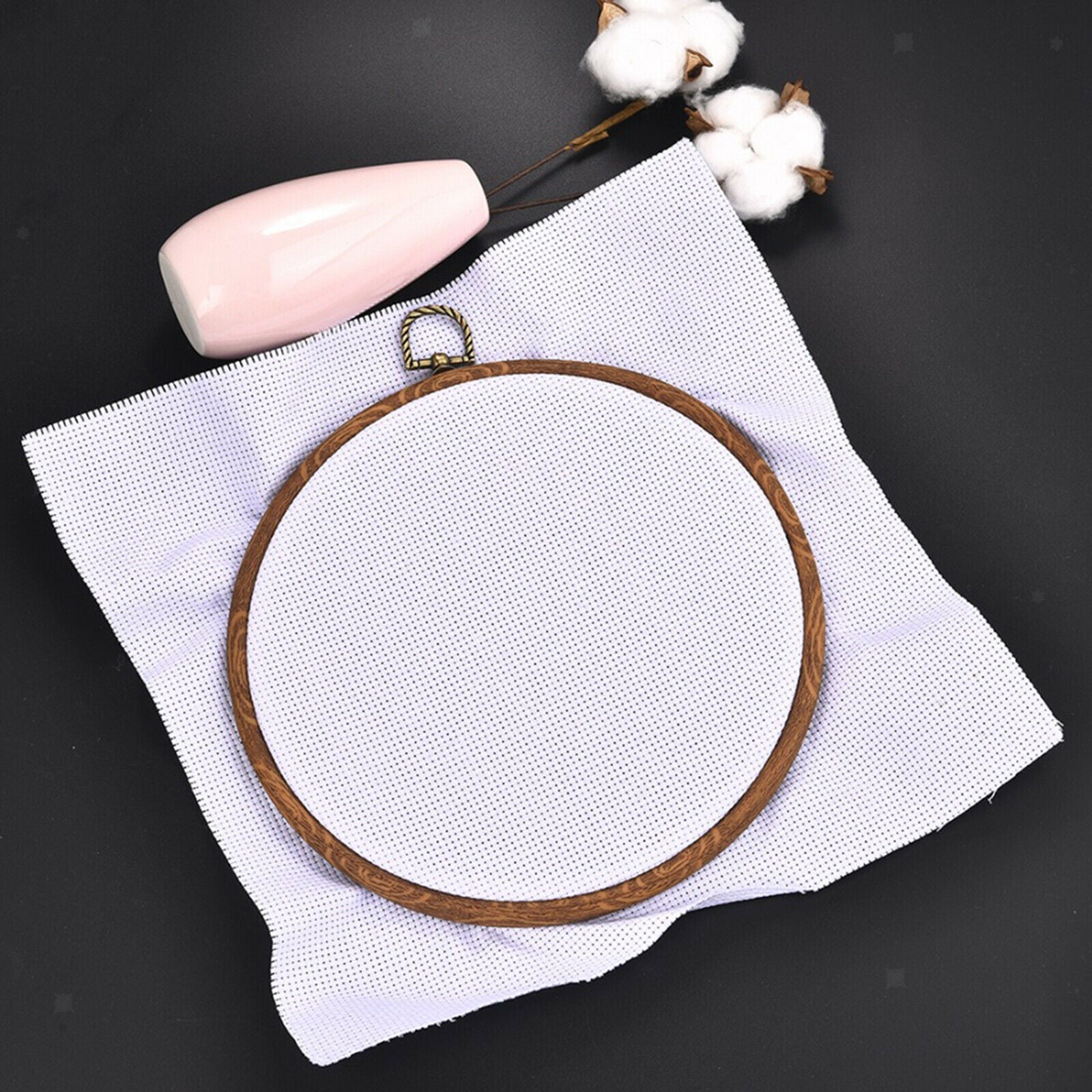 Embroidery Hoops Set Cross Stitch Hoop Ring Display Frame DIY Hand Sewing