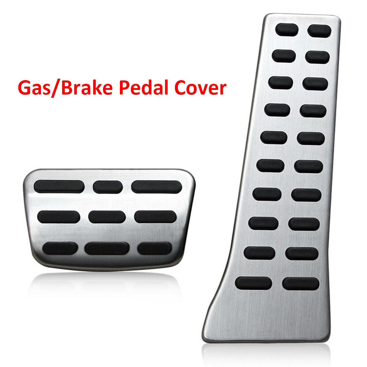 Stainless Steel&TPE Rubber Antiskid Pedal Cover For Hyundai Palisade Genesis G70