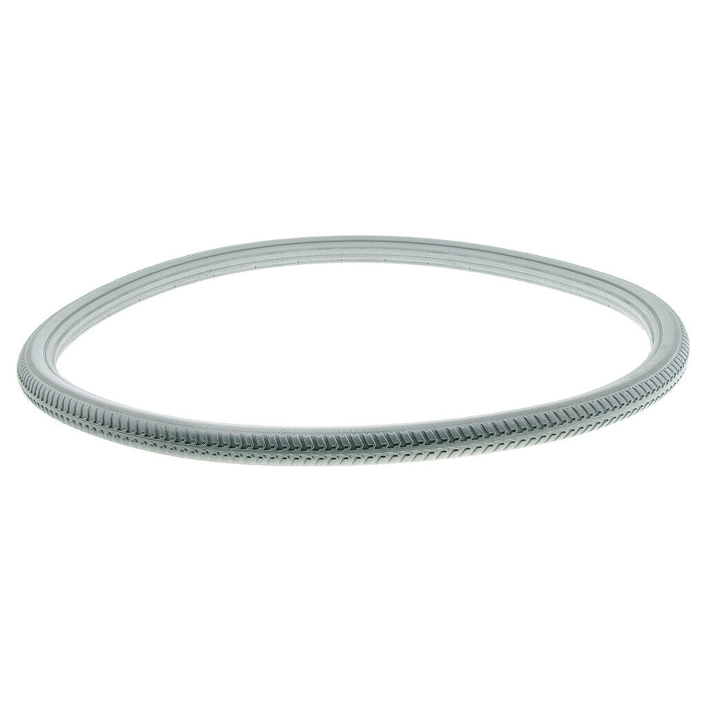 2 Pcs Polyurethane   Wheelchair Street Tire Fits Most Wheelchair 24x1 3/8