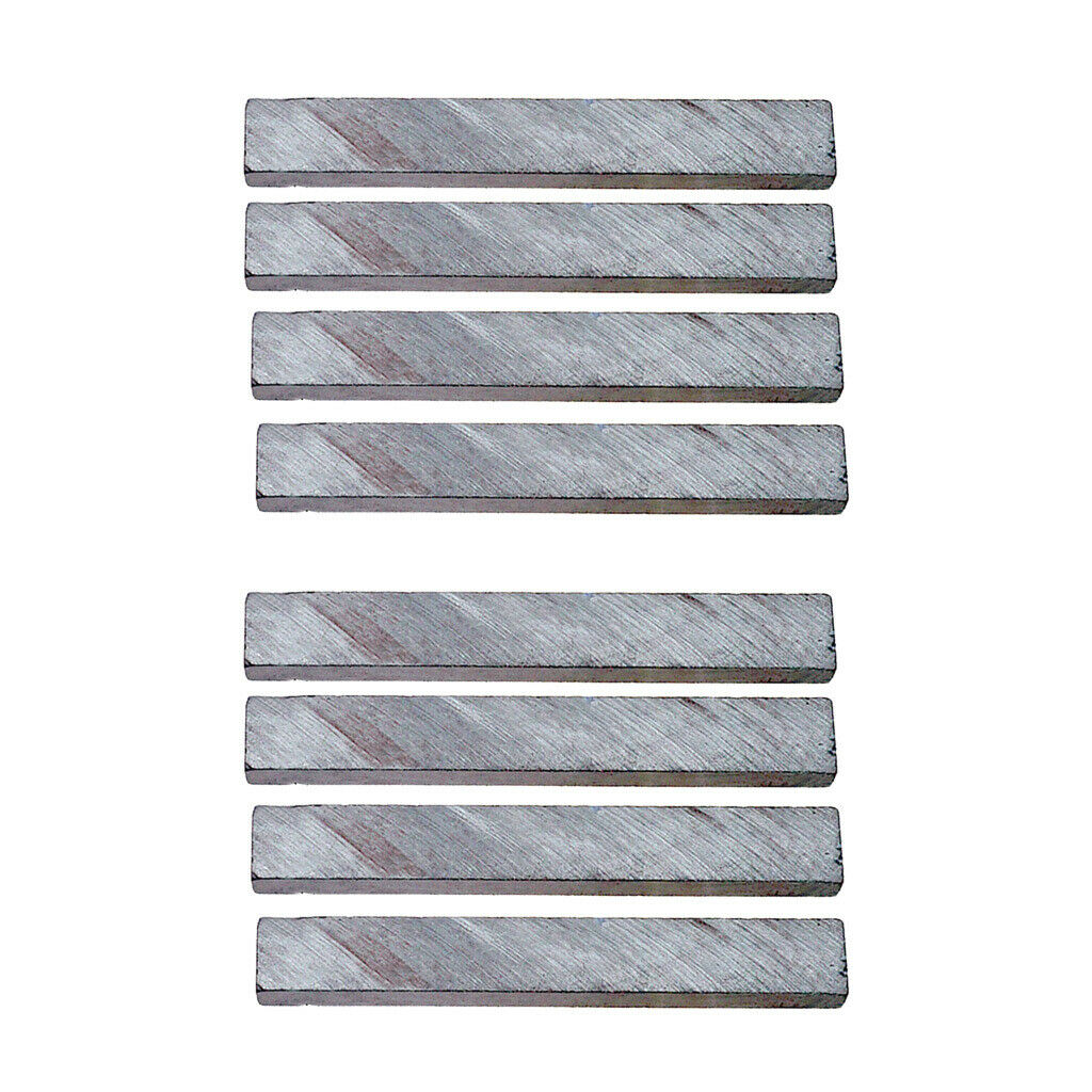 8x Electric Guitar Pickup Bar Magnet Parts for Guitar Pickup Parts, 60mm Length