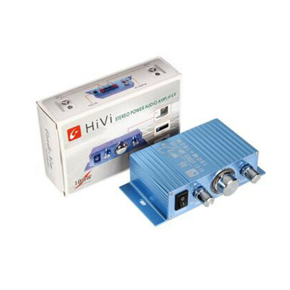 DC12V 40W+40W 2.0 Channel Car Computer Speaker DIY Finished Power Amplifier