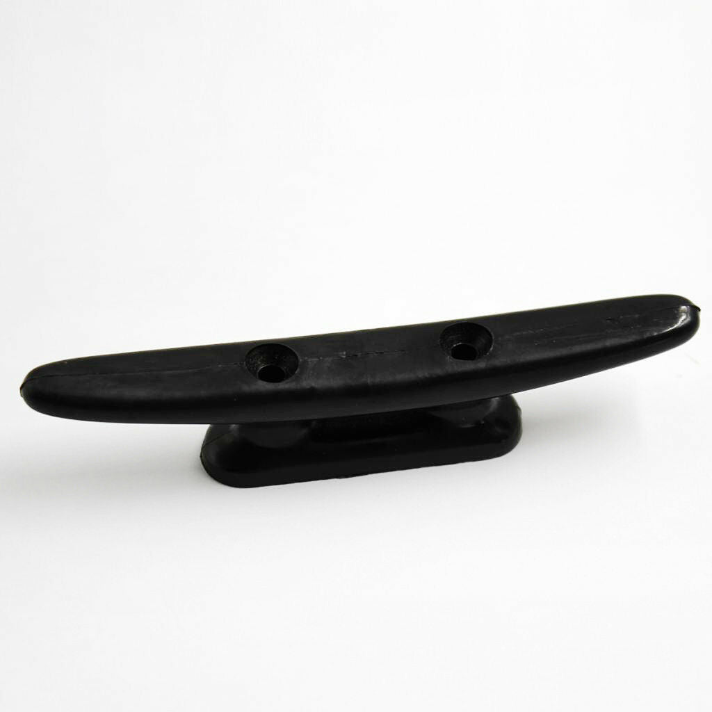 5" Cleat Heavy Duty Black Nylon Open Base Boat & Dock Cleats