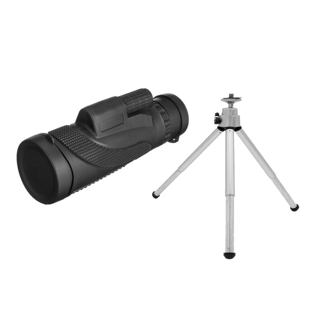40X60 Zoom Optical HD Lens Monocular Telescope+ Tripod+ Clip For Phone