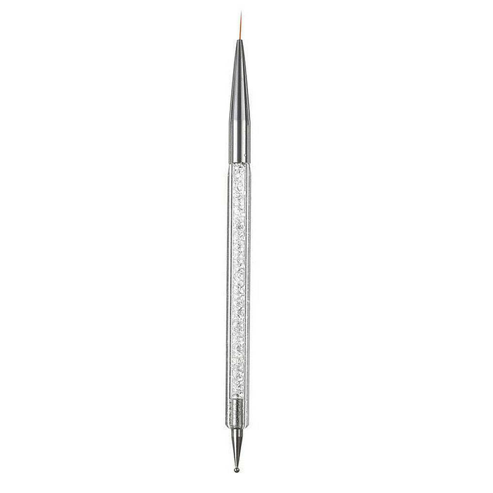 5X Nail Art Pen 2-Way Dotting Drawing Painting UV Gel Liner Polish Brushes Hot