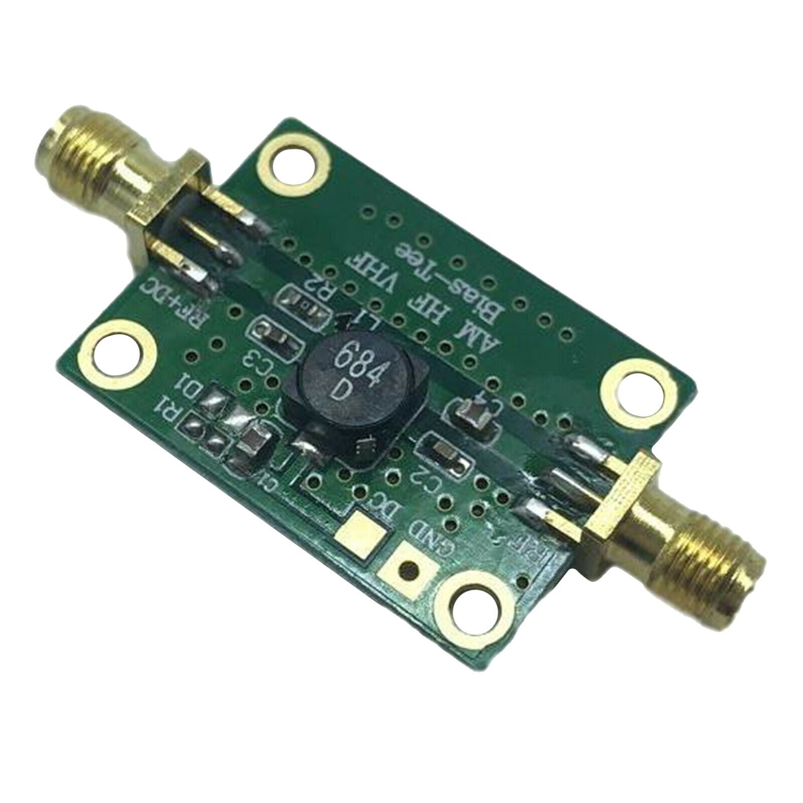 DC1-50V Receiver 25K-100mhz HF Bias Tee Amplifier LNA Wideband Board Module