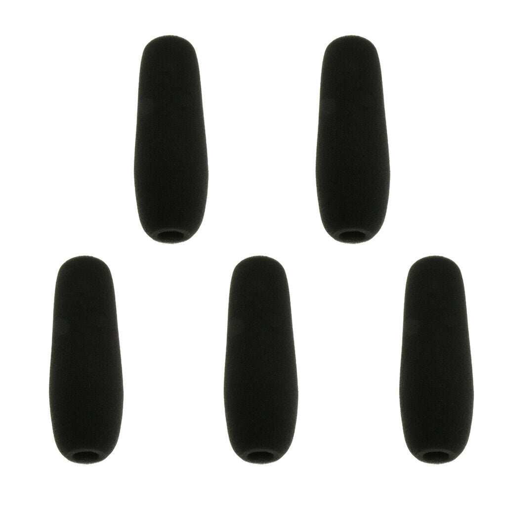 Pack of 5 Microphone Windshield Foam Sponge Covers