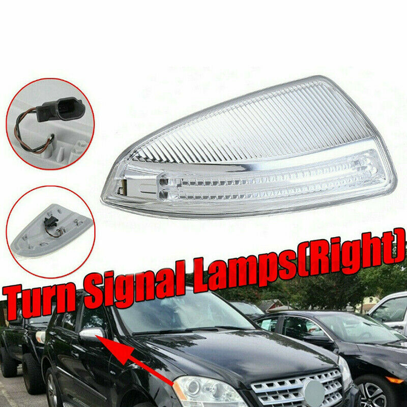 Right Door Side Mirror LED Turn Signal Light FOR Mercedes C250 C300 C350 C63 AMG