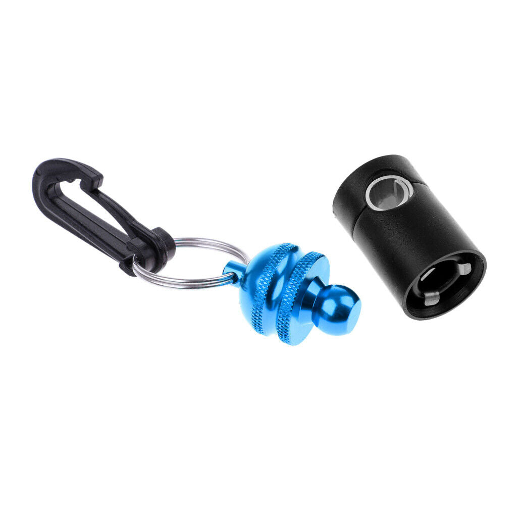 2Pcs Diving Octopus Hose Holder Dive Regulator Tube Secure Clip Clamp