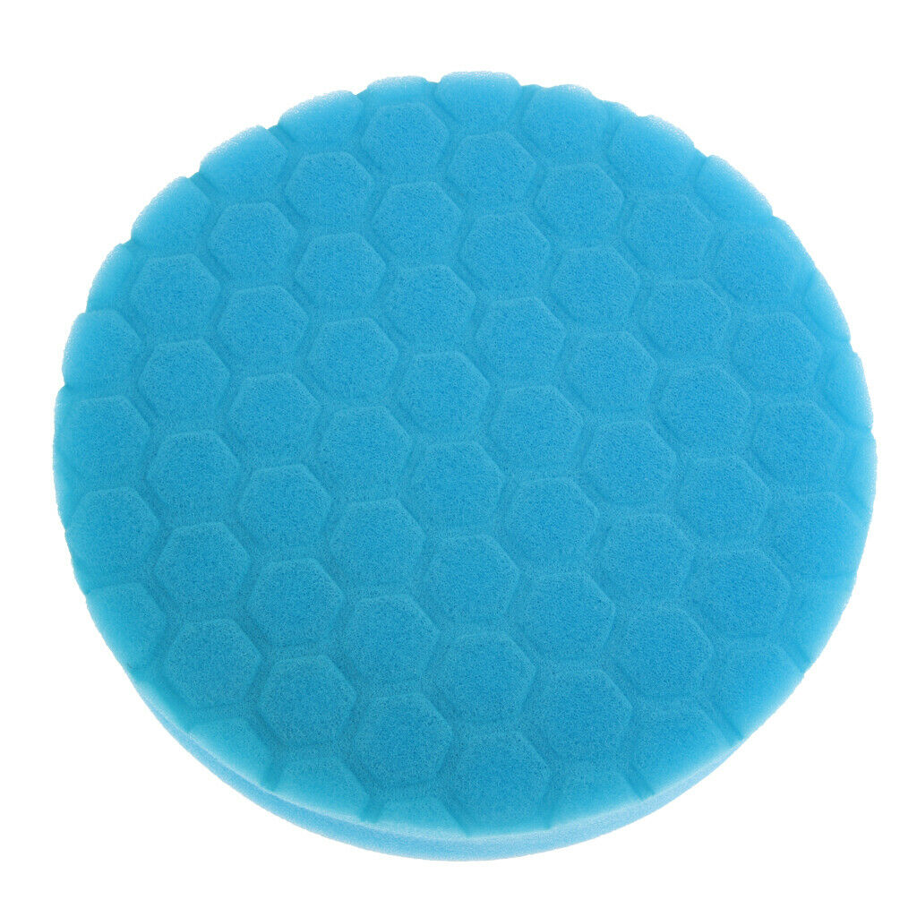 5pcs 3in Car Polishing Pads Buffing Sponge Pads Durable Cleaning Tool Blue