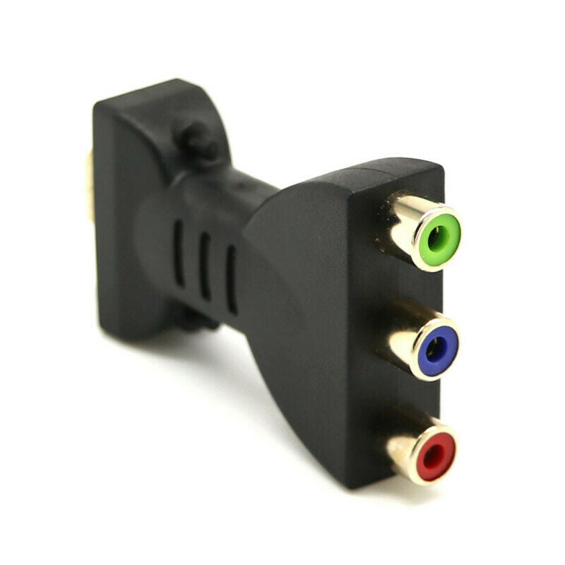 HDMI to 3 RCA CVBS Full HD Video 1080P AV Scart Composite Converter Adapter