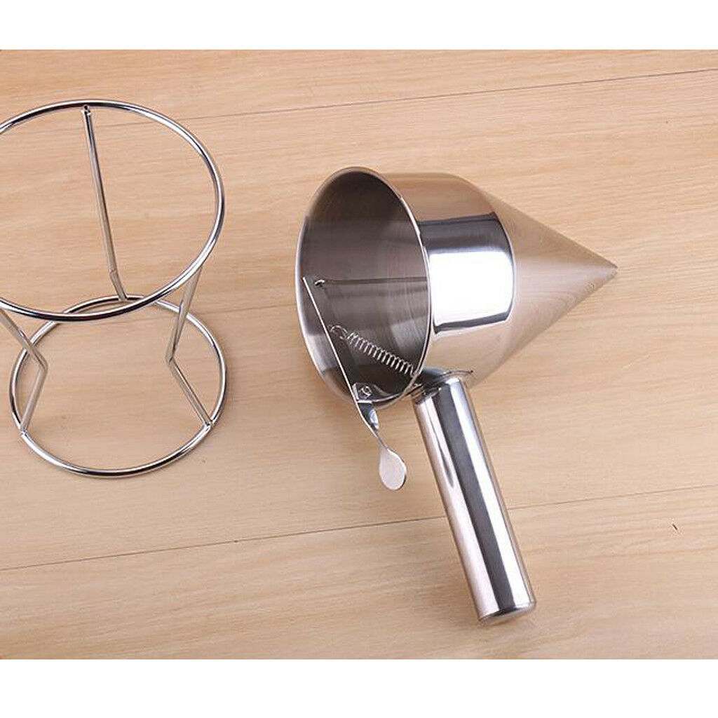 Utensils Conical Funnel with Shelf Octopus   Balls Tools Stainless Steel