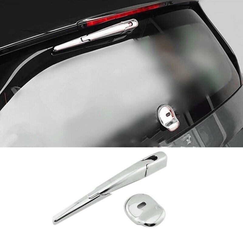 Car Styling Rear Glass Wiper Back Nozzle Cover e Trim Tail Window Trim 4Pcs Y8Q5